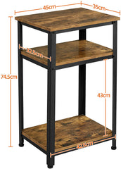 Urban Industrial Side Table