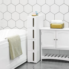 Slim Rolling Storage Cart