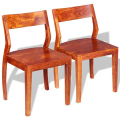 Set of 2 Sheesham Dining Chairs