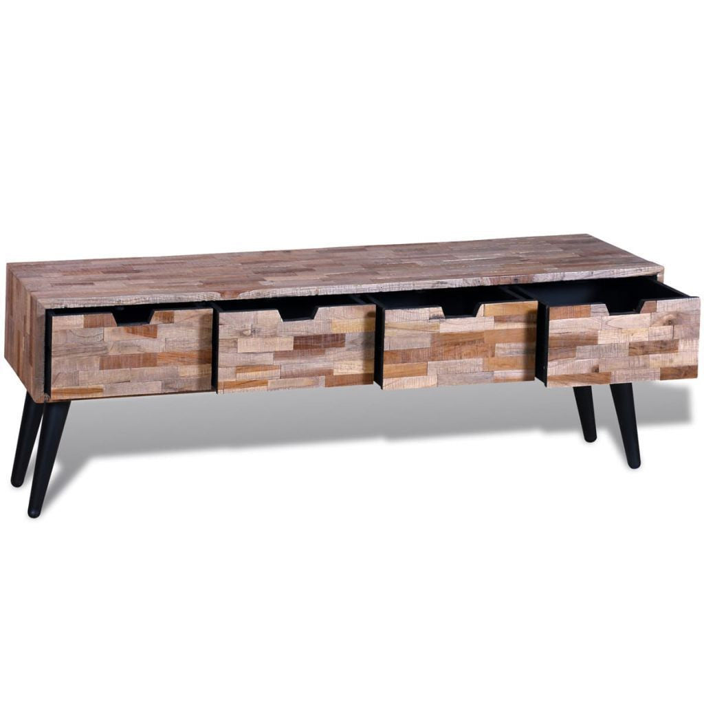 Reclaimed Teak Console TV Cabinet