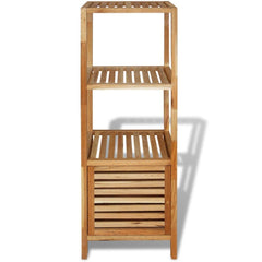Solid Walnut Storage Shelf & Cabinet