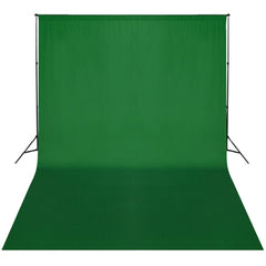 Green Backdrop Support System 300 x 300 cm