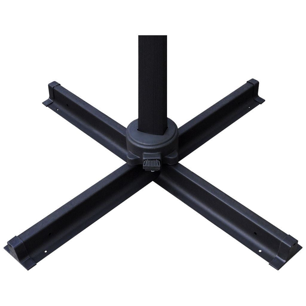 Aluminium Roma Umbrella with Portable Base - 3 x 3 m