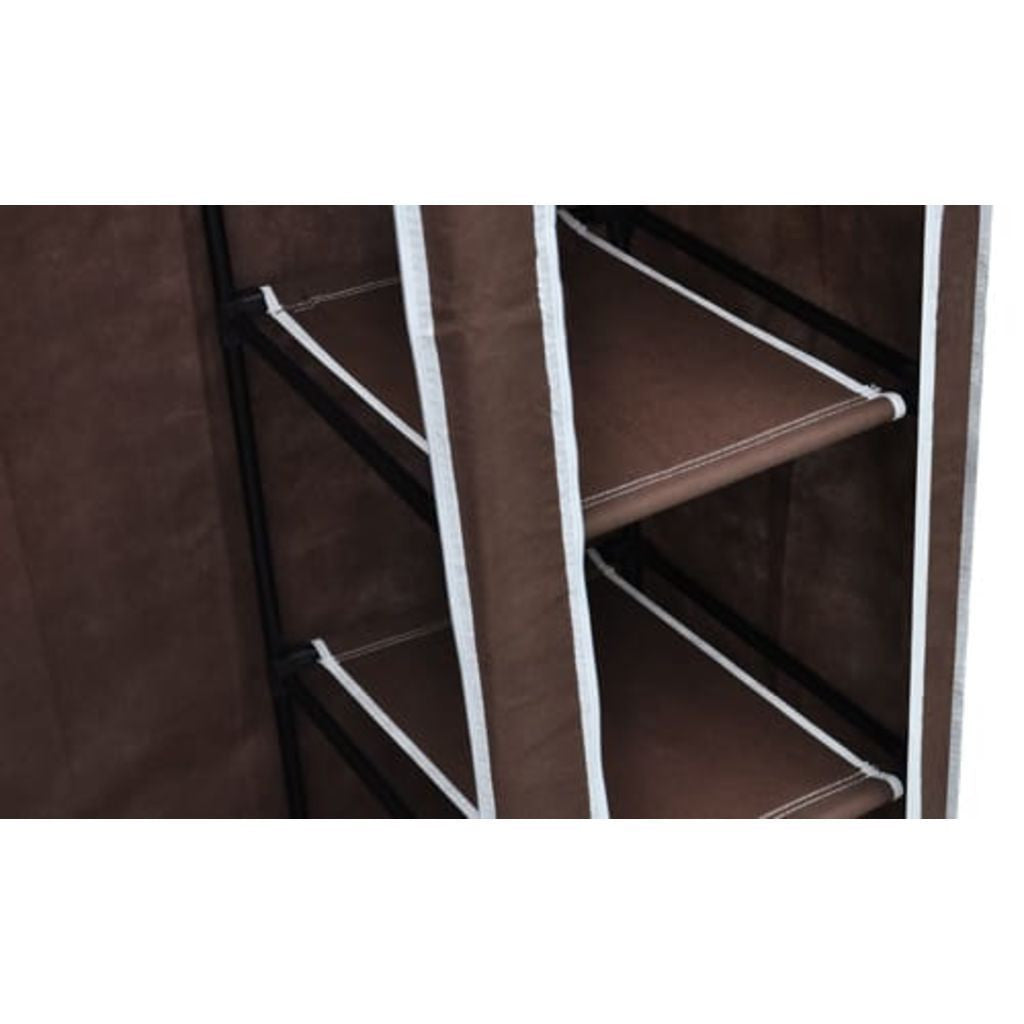 Brown Folding Wardrobe