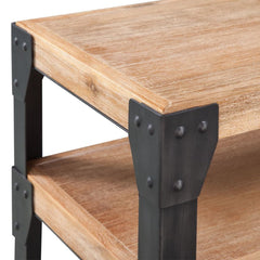 Solid Acacia Wooden Console Table