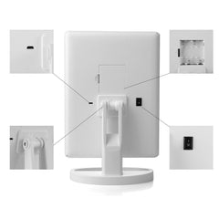 180° LED Adjustable Mirror with 4 Varying Magnifications