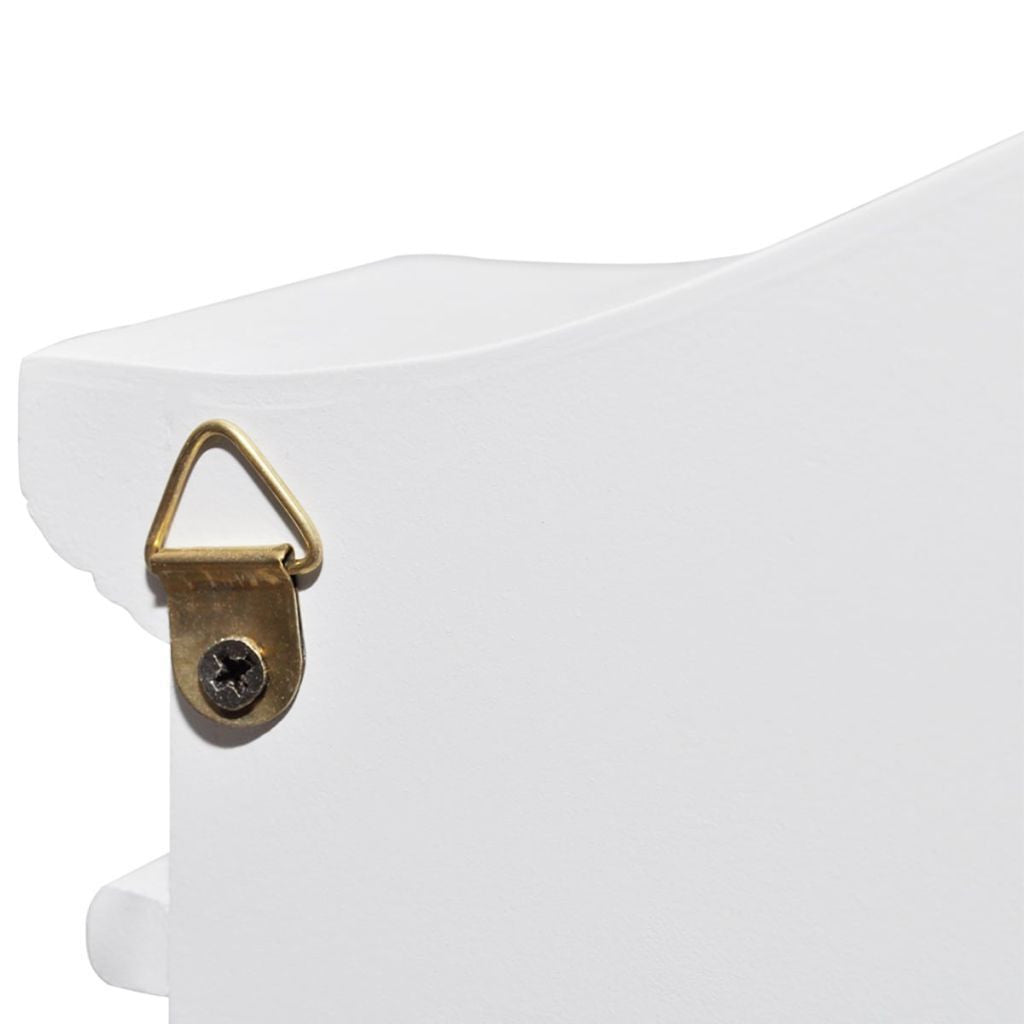 White Key Cabinet with Photo Frame