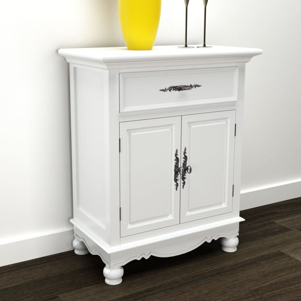White Wooden Cabinet