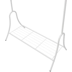 White Steel Clothing Rack