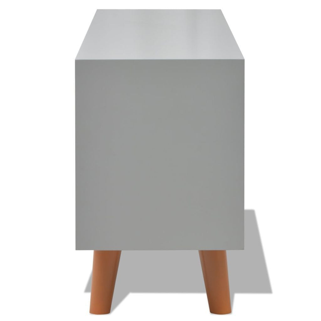 Grey Sideboard Table - 100 x 30 x 50 cm