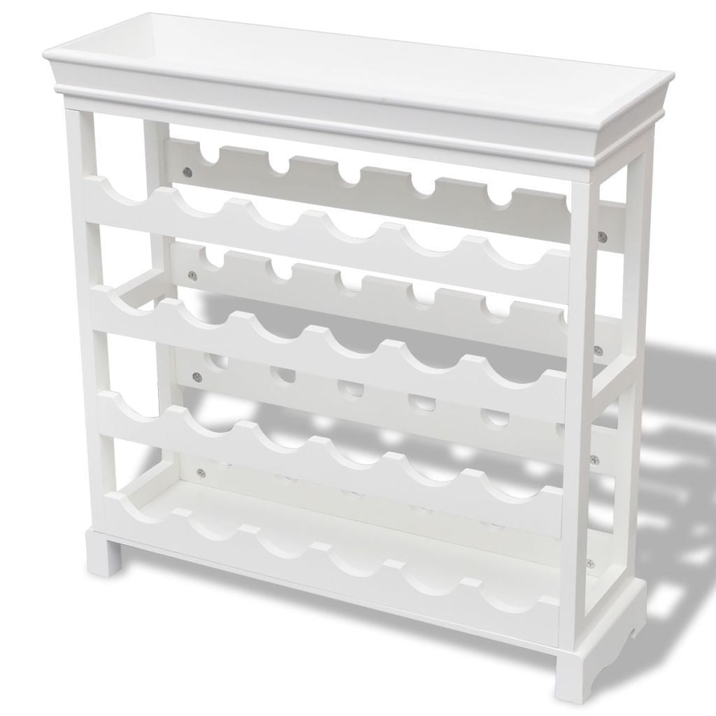 White Abreu Wine Cabinet