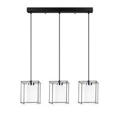 Triple Candle Droplet Chandelier Light