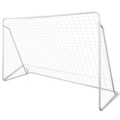 Steel Football Goal Post Set - 240 x 90 x 150 cm