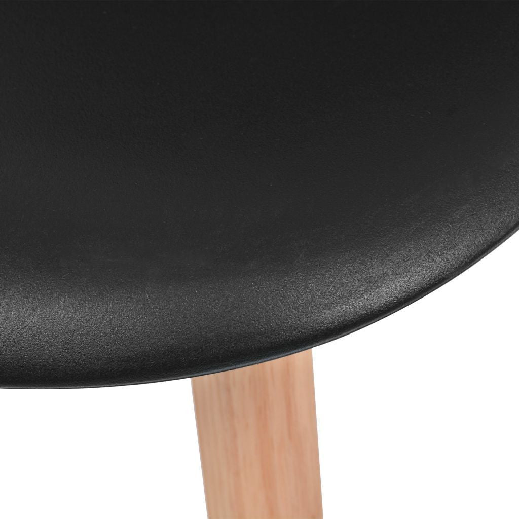 Set of 2 Black Dining Chairs