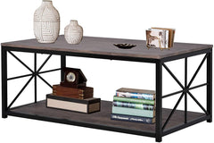Black Industrial Coffee Table