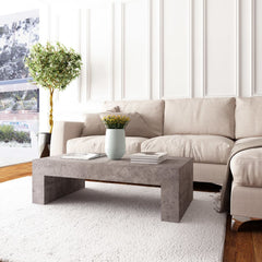 Concrete Effect Coffee Table