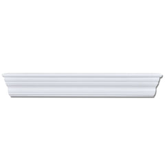2 White Wall Shelves