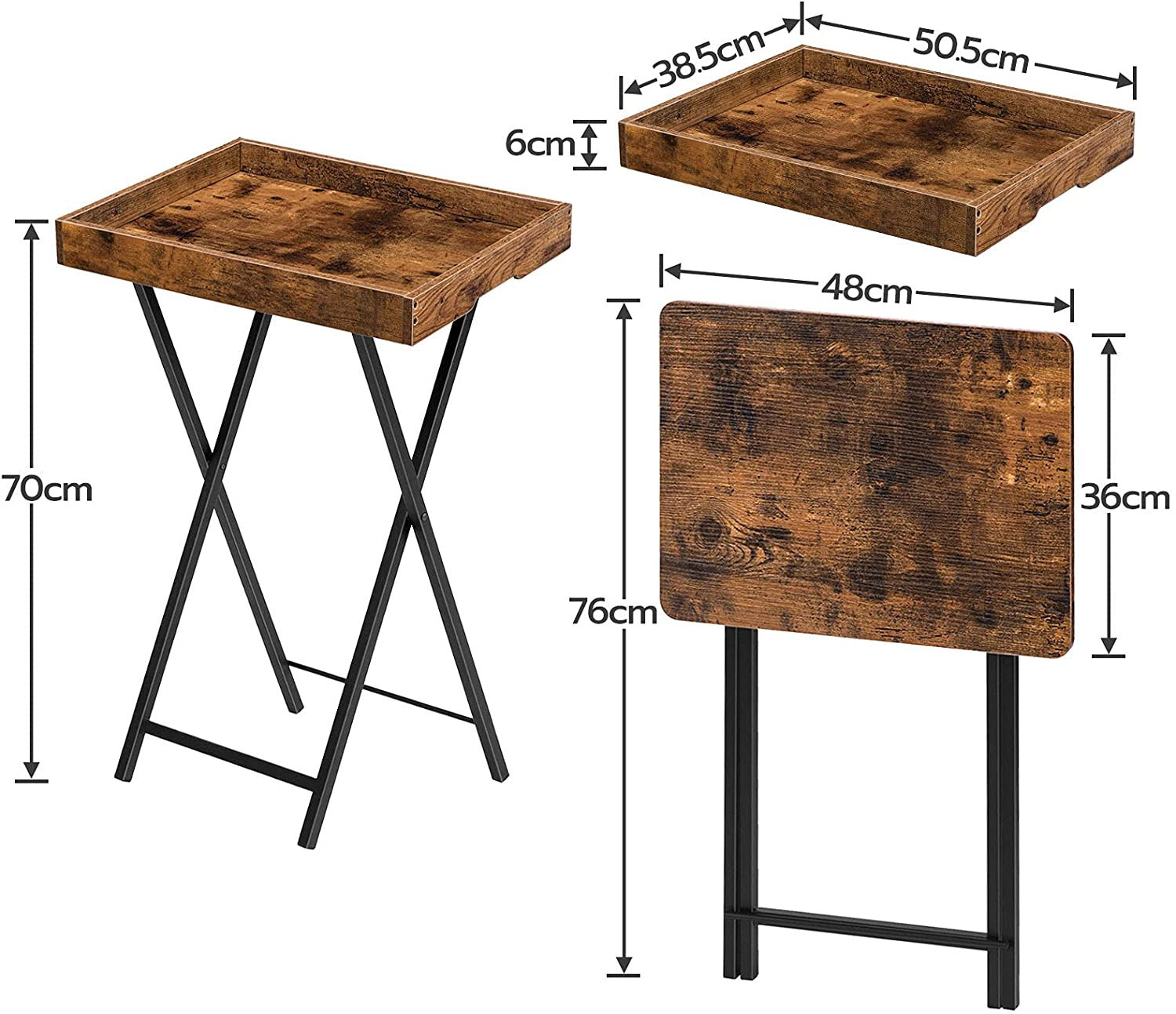 Rustic TV Table