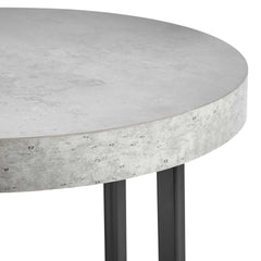 Concrete-Look Side Table