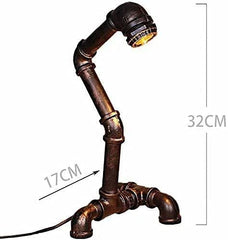 Iron Pipe Table Lamp