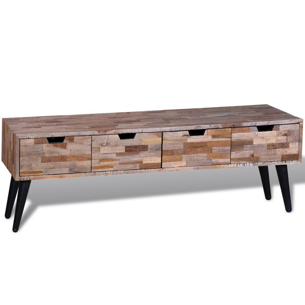 Reclaimed Teak Console TV Cabinet