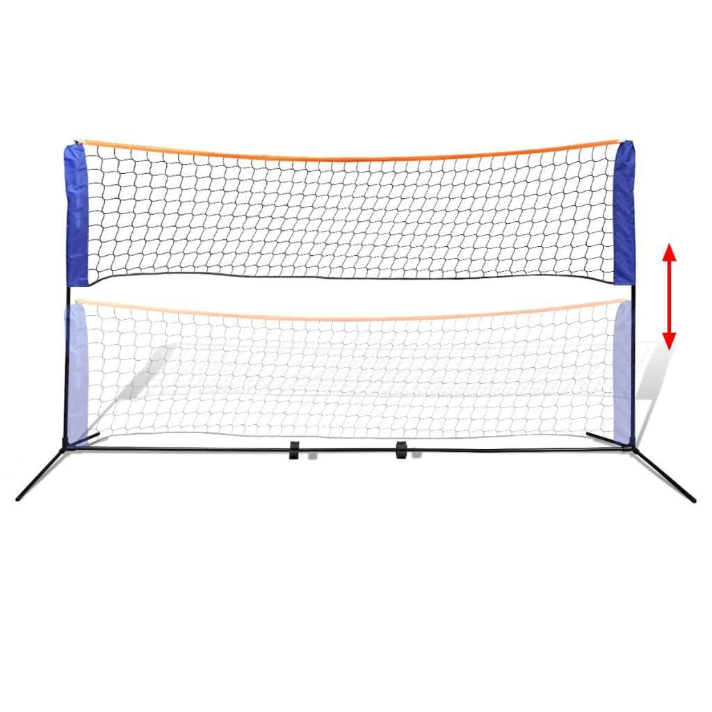 Badminton Net Set with Shuttlecocks - 300x155 cm