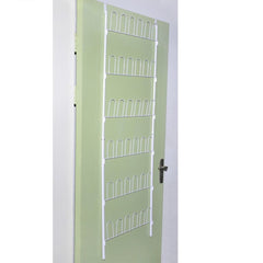 18 Pairs Shoe Racks - 2 pcs - Steel White
