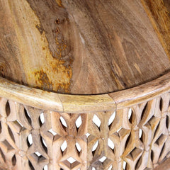 Two Piece Solid Mango Coffee Table Set