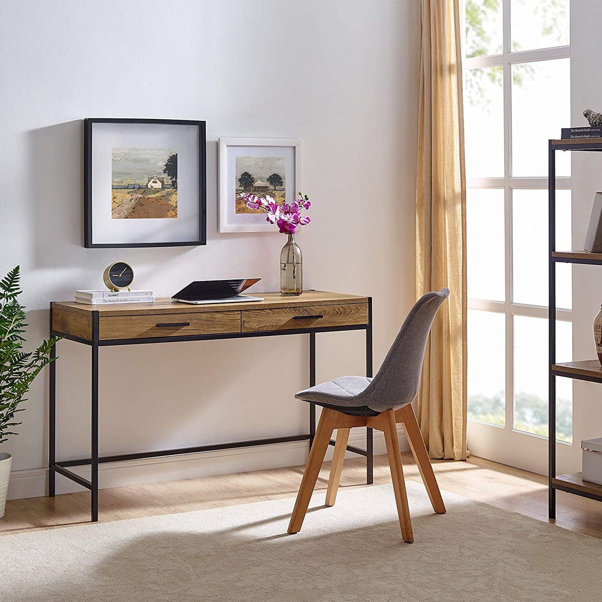 Retro Slim Writing Desk