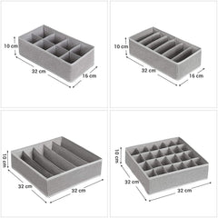 Set Of 4 Drawer Organiser