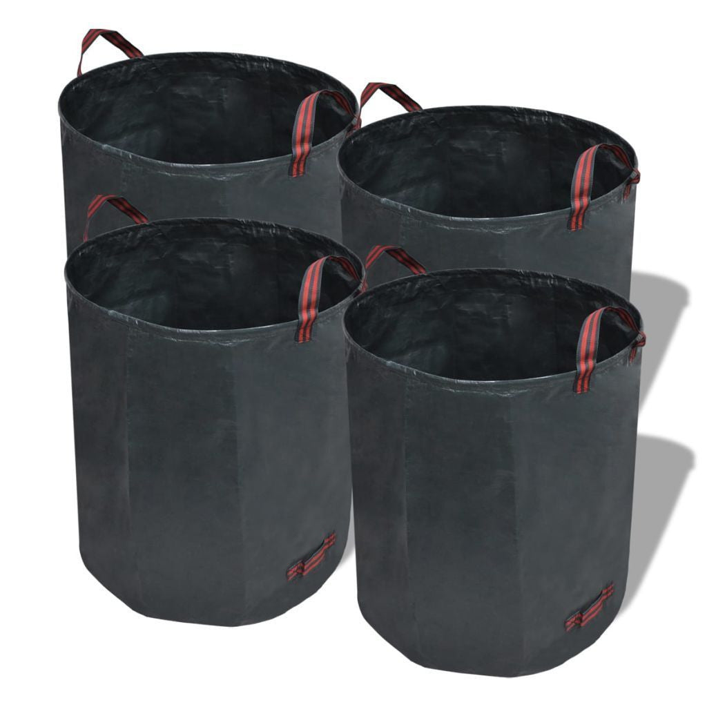 Dark Green Garden Waste Bags - 4 pcs - 120 L 150 g/sqm