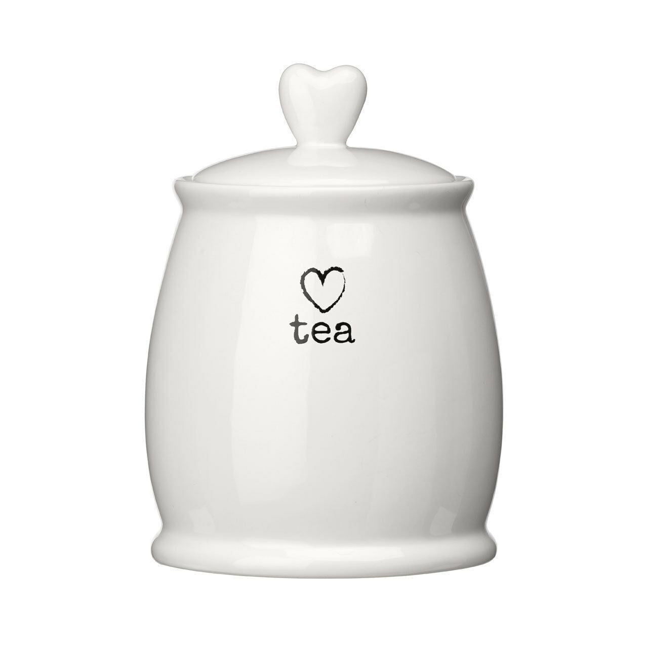 White Tea, Coffee & Sugar Jars