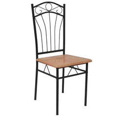 Seven Piece Brown Dining Set