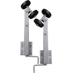 Set of 2 Boat Trailer Double Roller Bow Support 59 - 84 cm