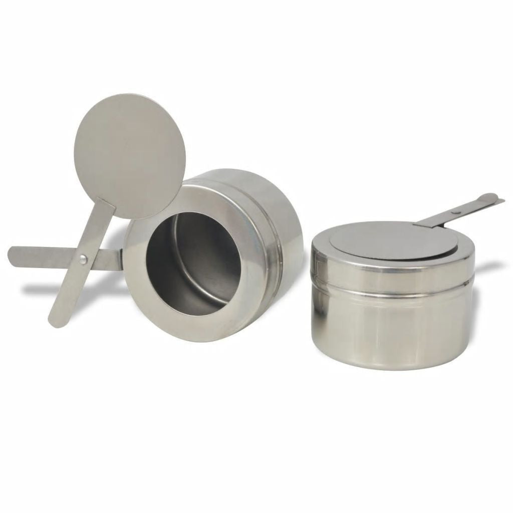 Two Piece Chafing Dish Set Stainless Steel