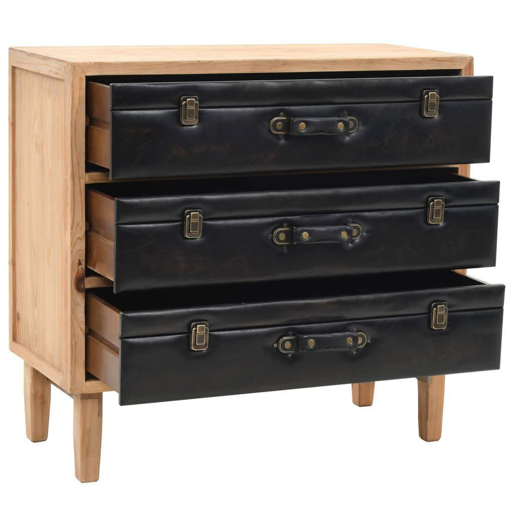 Leather Briefcase Drawers