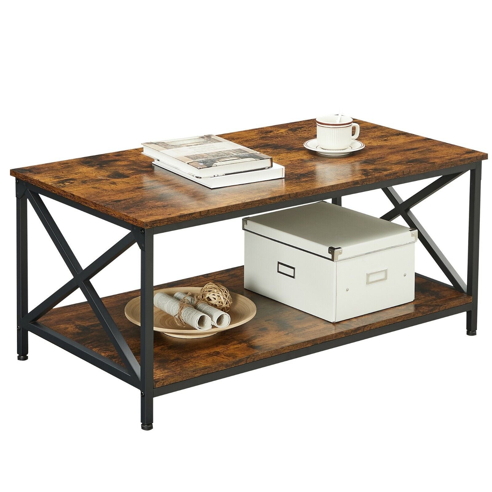The Xcit Rustic Coffee Table