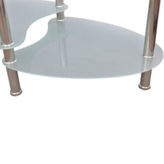 White 3-layer Coffee Table