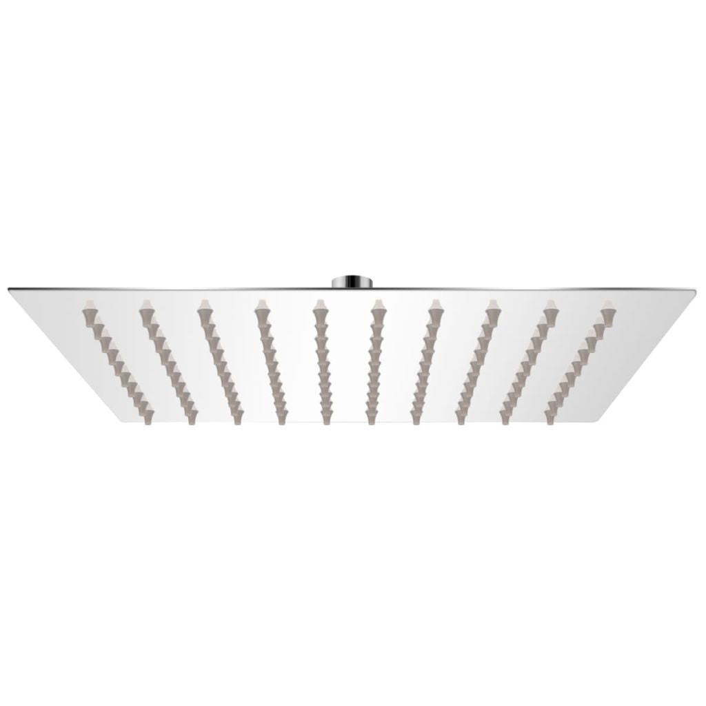 Stainless Steel Square Rain Shower Head - 20x20 cm