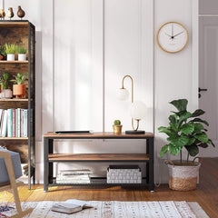 Rustic Mesh TV Unit