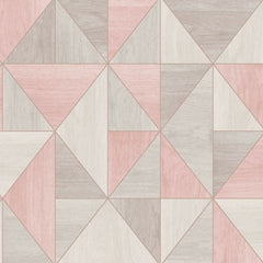 Rose & Gold Grain Wallpaper