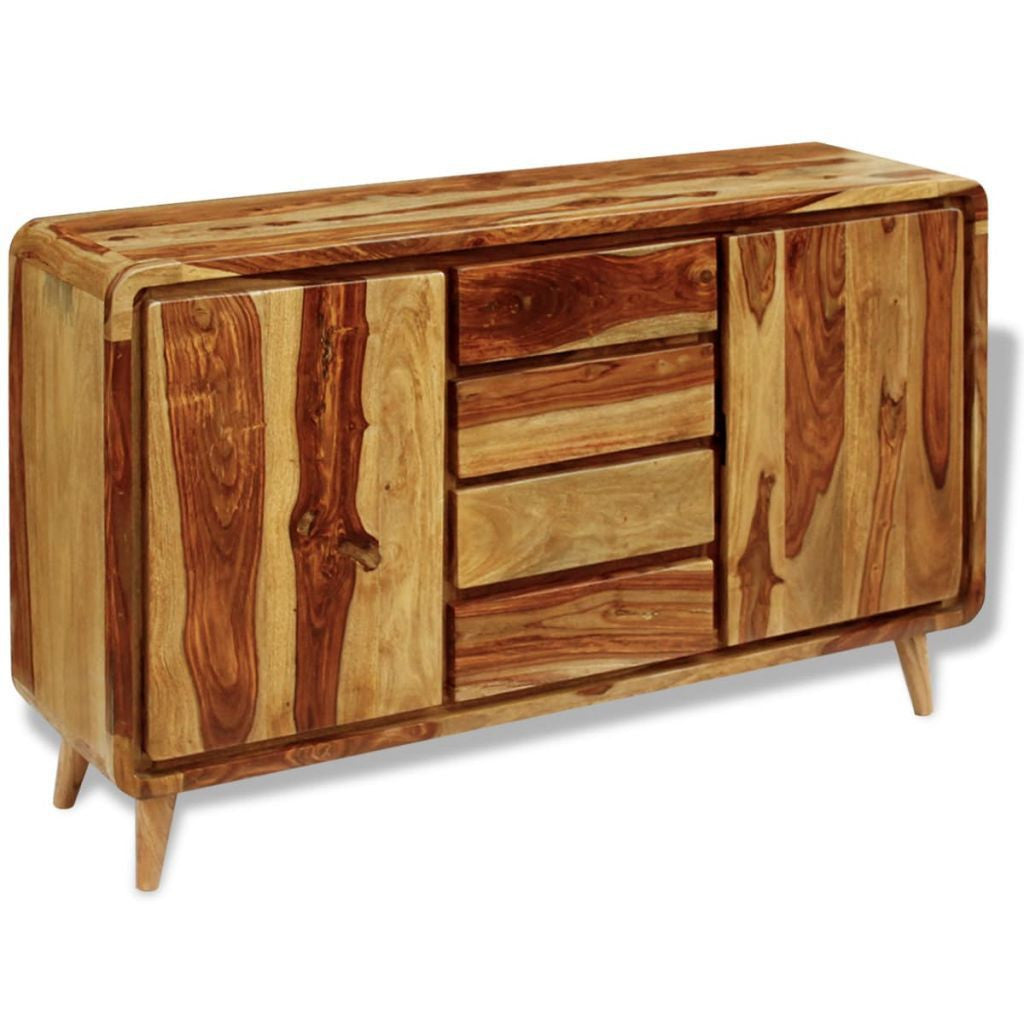 Sheesham Wood Sideboard - 140 x 40 x 87 cm