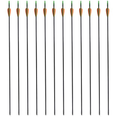 Standard Recurve Bow Arrows 30" 0.6 cm Fiberglass 12 pcs