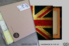 Union Jack Framed Canvas Print