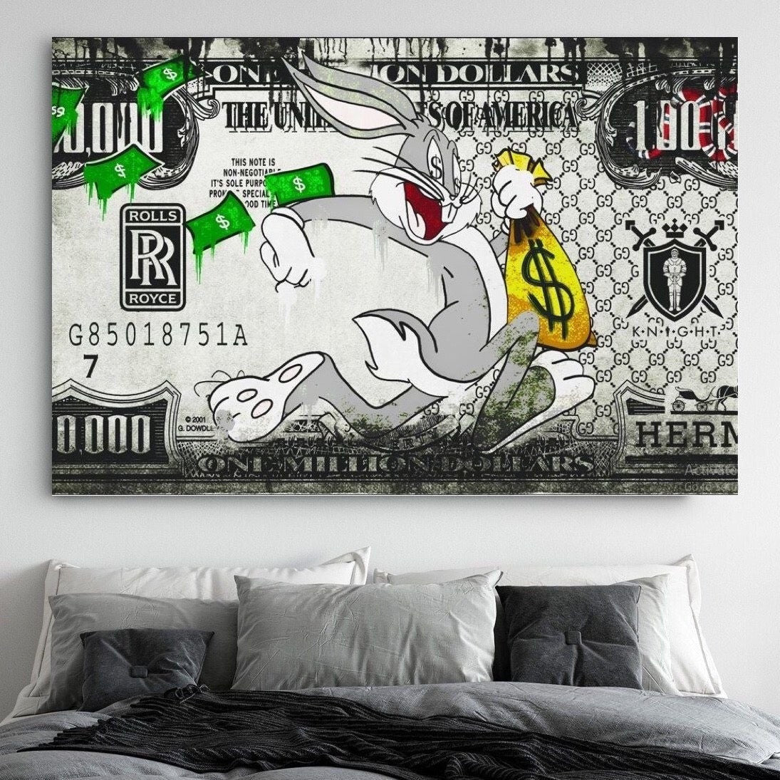 The Bank Job Canvas