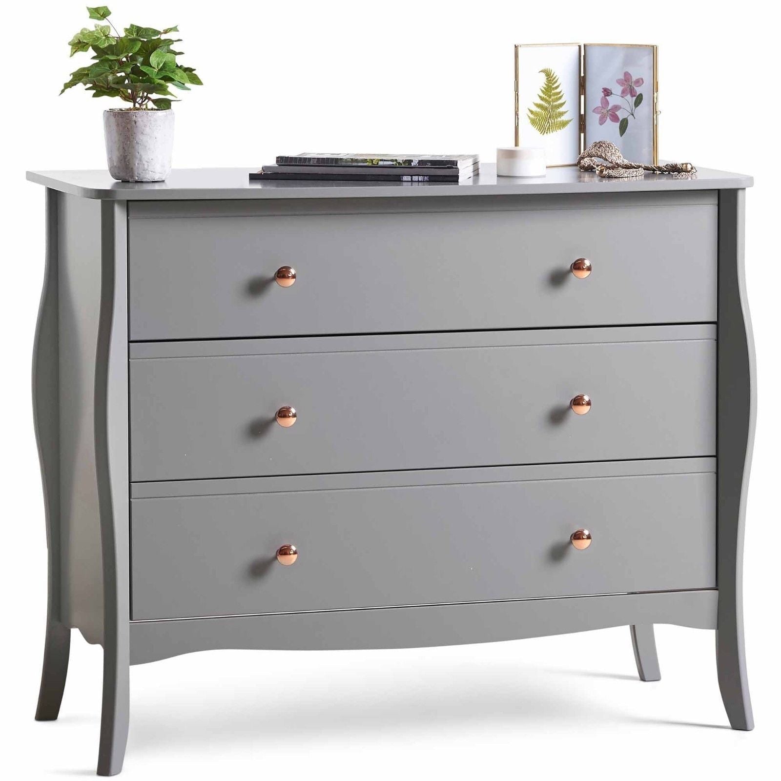 Grey Vintage Chest of Drawers