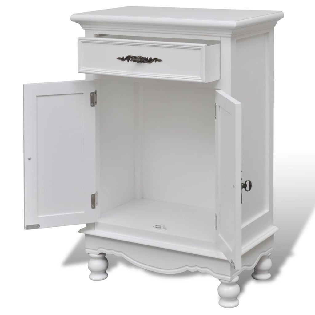 White Wooden Cabinet