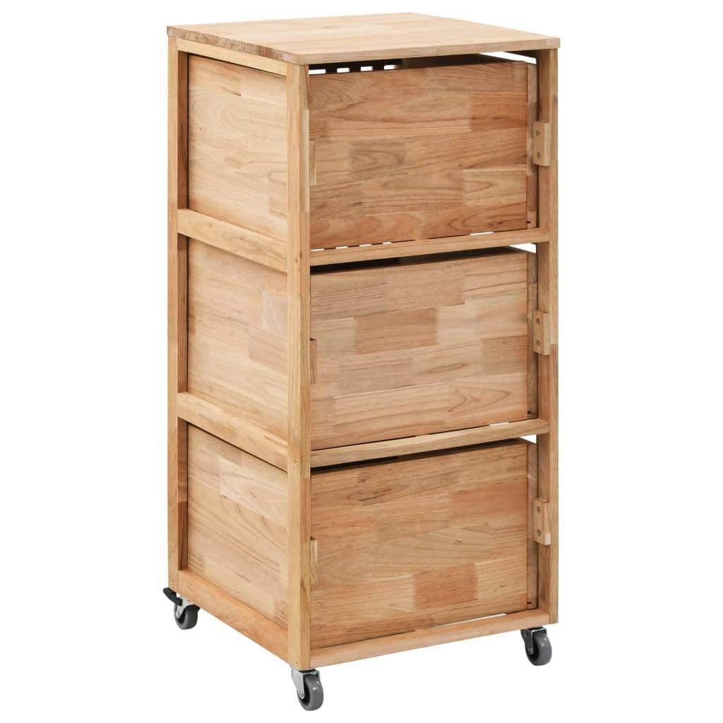 Solid Walnut Bathroom Cabinet
