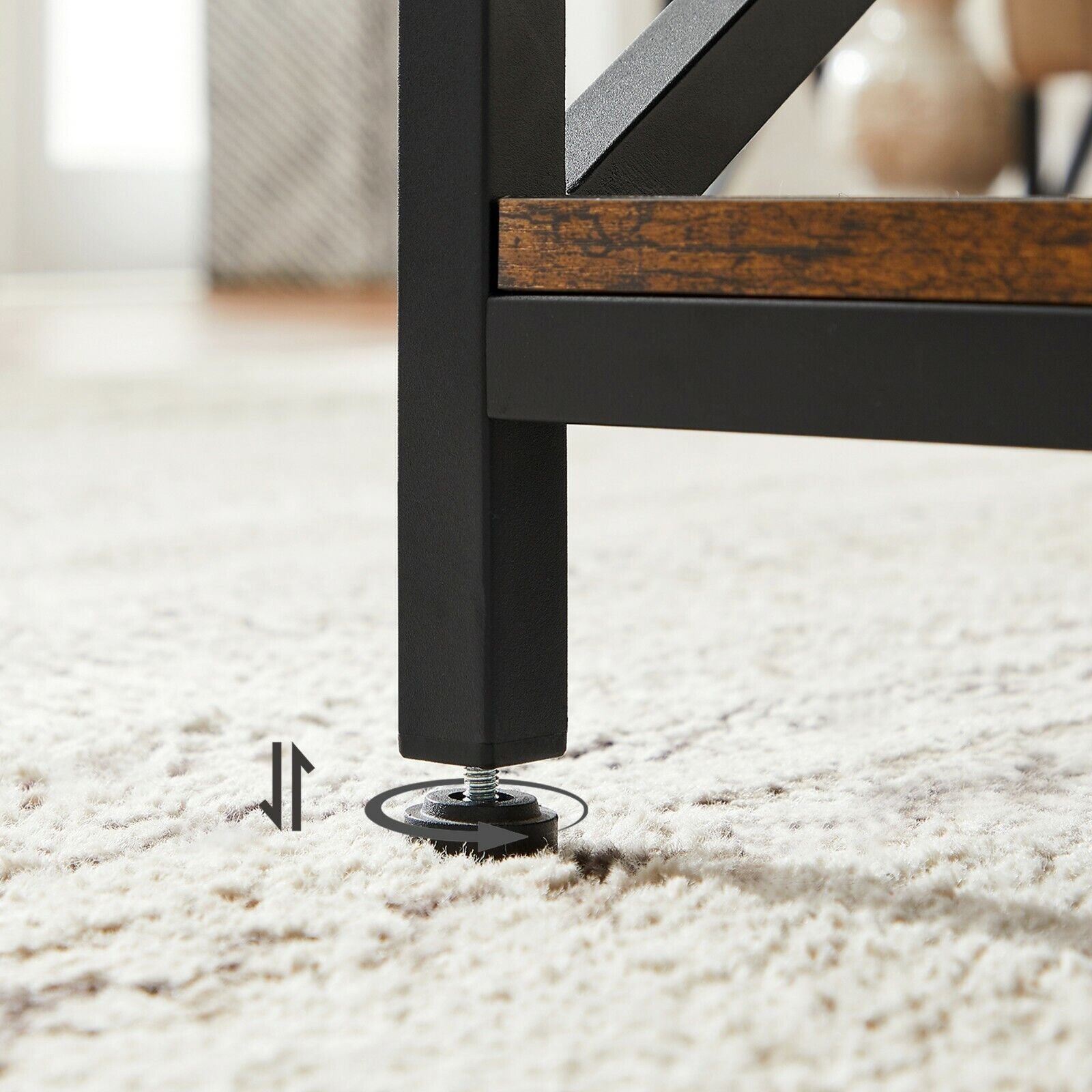 The Xcit Rustic Coffee Table