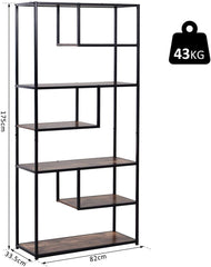 Industrial Geo Bookcase
